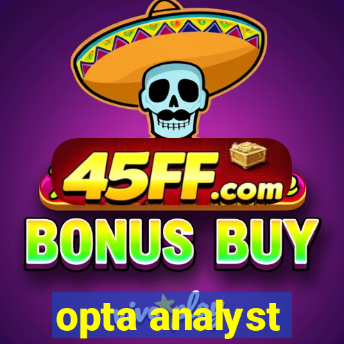 opta analyst